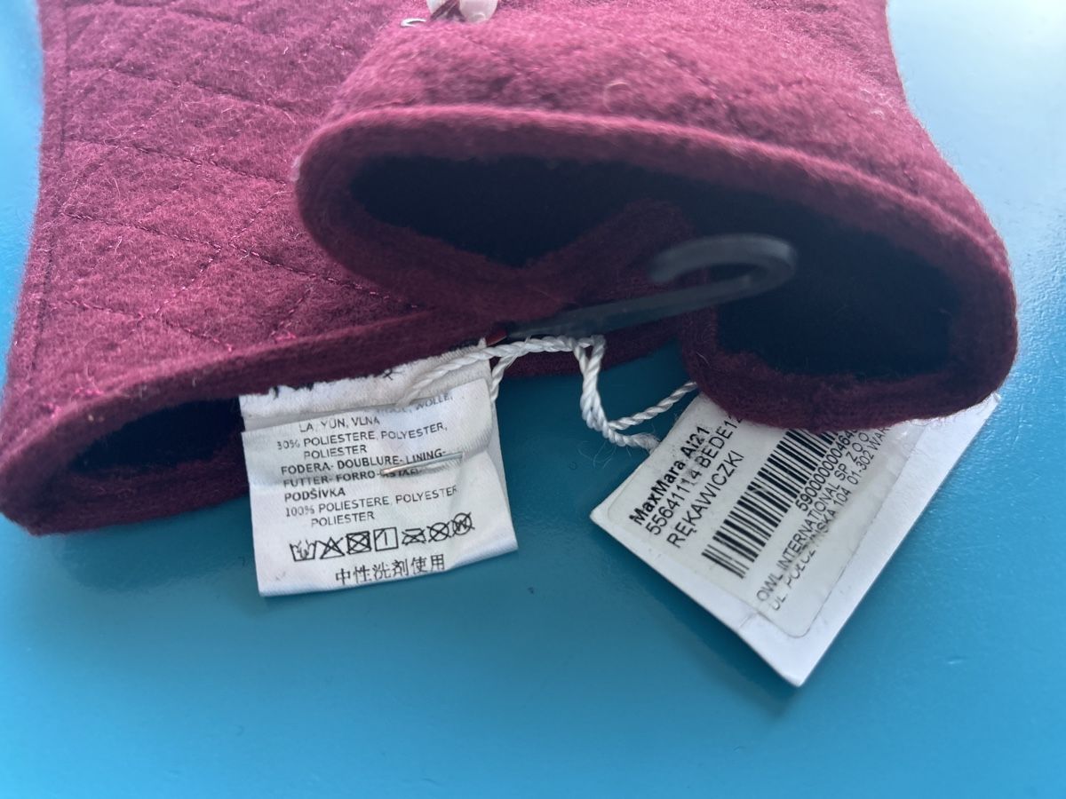 Max Mara Handschuhe & Handstulpen: Elegant and warm Mar Maxa gloves 70% wool – Neu und originalverpackt aus Zürich von nat_k 5