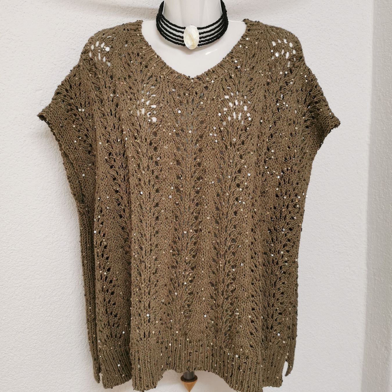Camicette: Damen Strickbluse One Size – Nuovo (secondo la descrizione) da Zürich venduto da mar_mv5c
