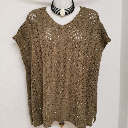 Damen Strickbluse One Size