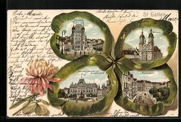 Litho St. Gallen, Schweiz. Bankverein un