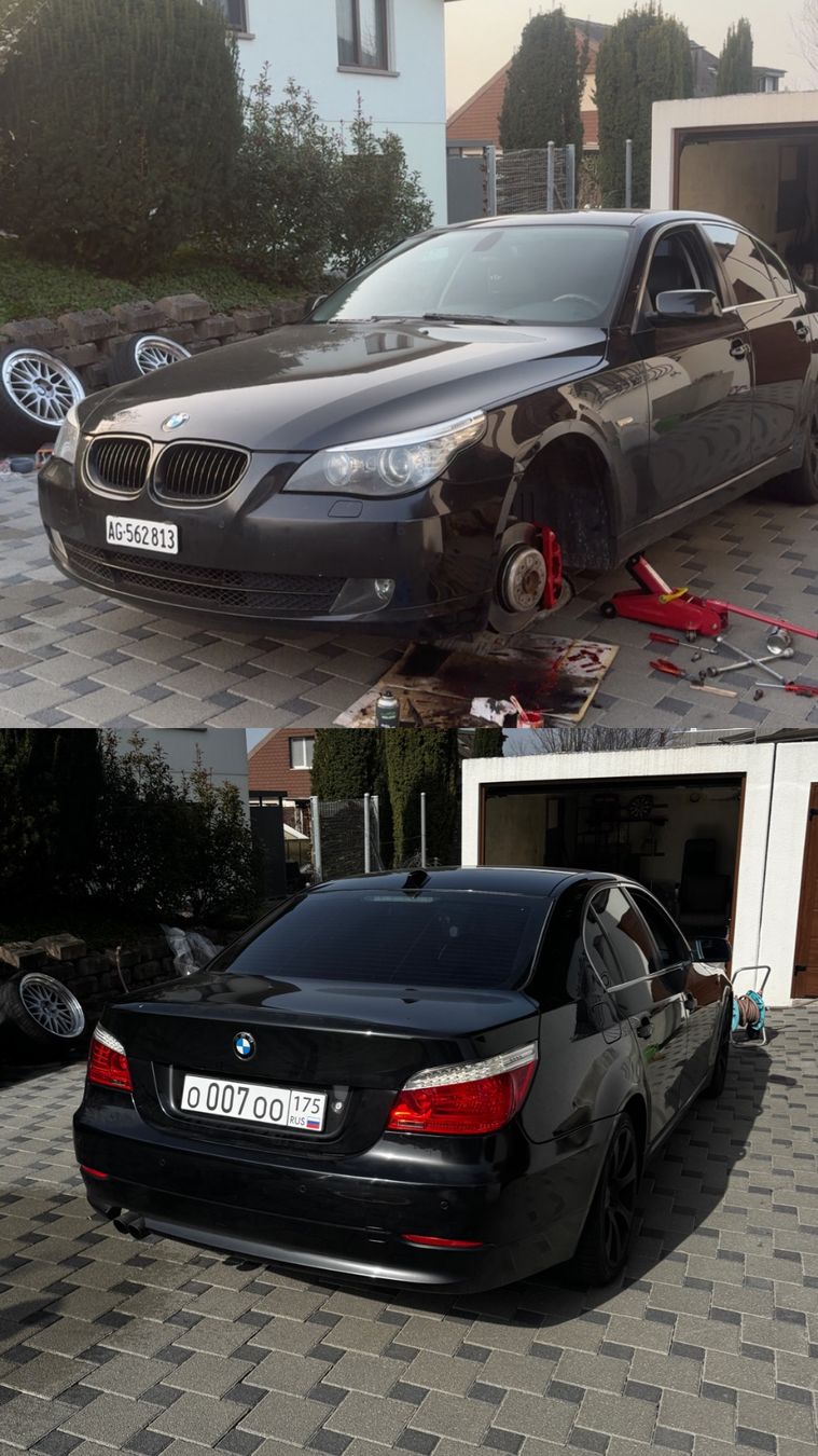 Automobili: BMW E60 Stosstange vorne und hinten – Usato da Gränichen venduto da gloirevede