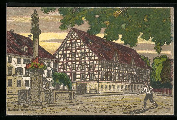 Cartes postales: Winterthur, Holderplatz mit Brunnen – D'occasion à Berlin par bartko-reher