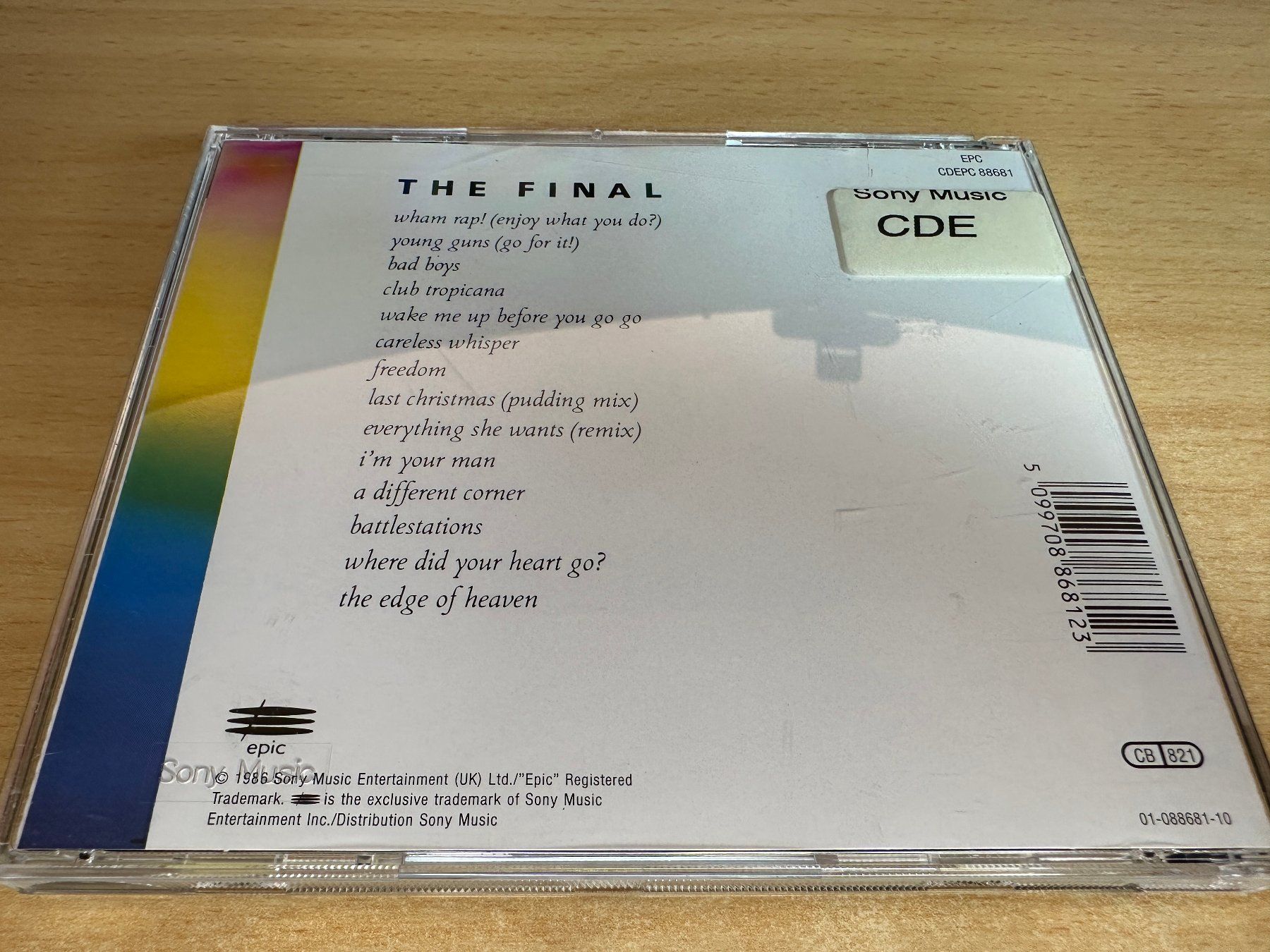 CD: Wham! – The Final – Usato da Rikon im Tösstal venduto da Alpenmutz 1