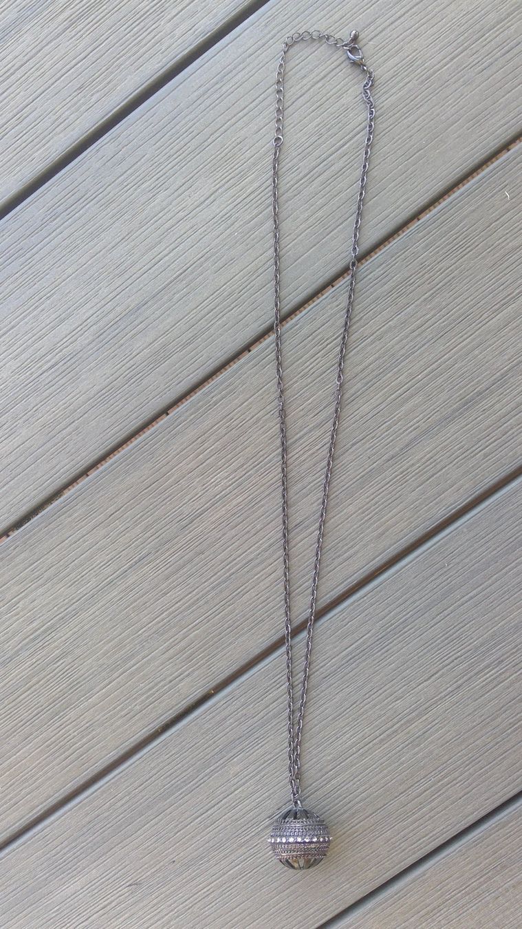 Catenine: Collier avec sphère & strass, 33-36cm, NEUF – Nuovo e nell'imballaggio originale da Agiez venduto da chouchanelle 1