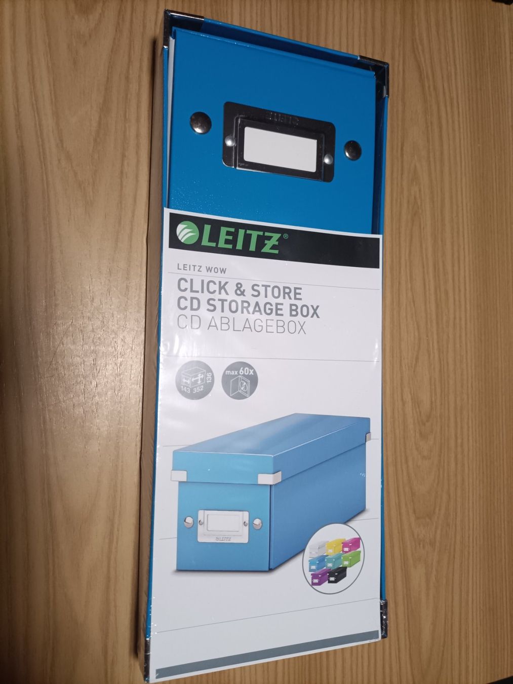 CDs: Leitz Click & Store CD-Box, neu & OVP, praktisch! – Neu und originalverpackt aus Schöftland von Snacketti7