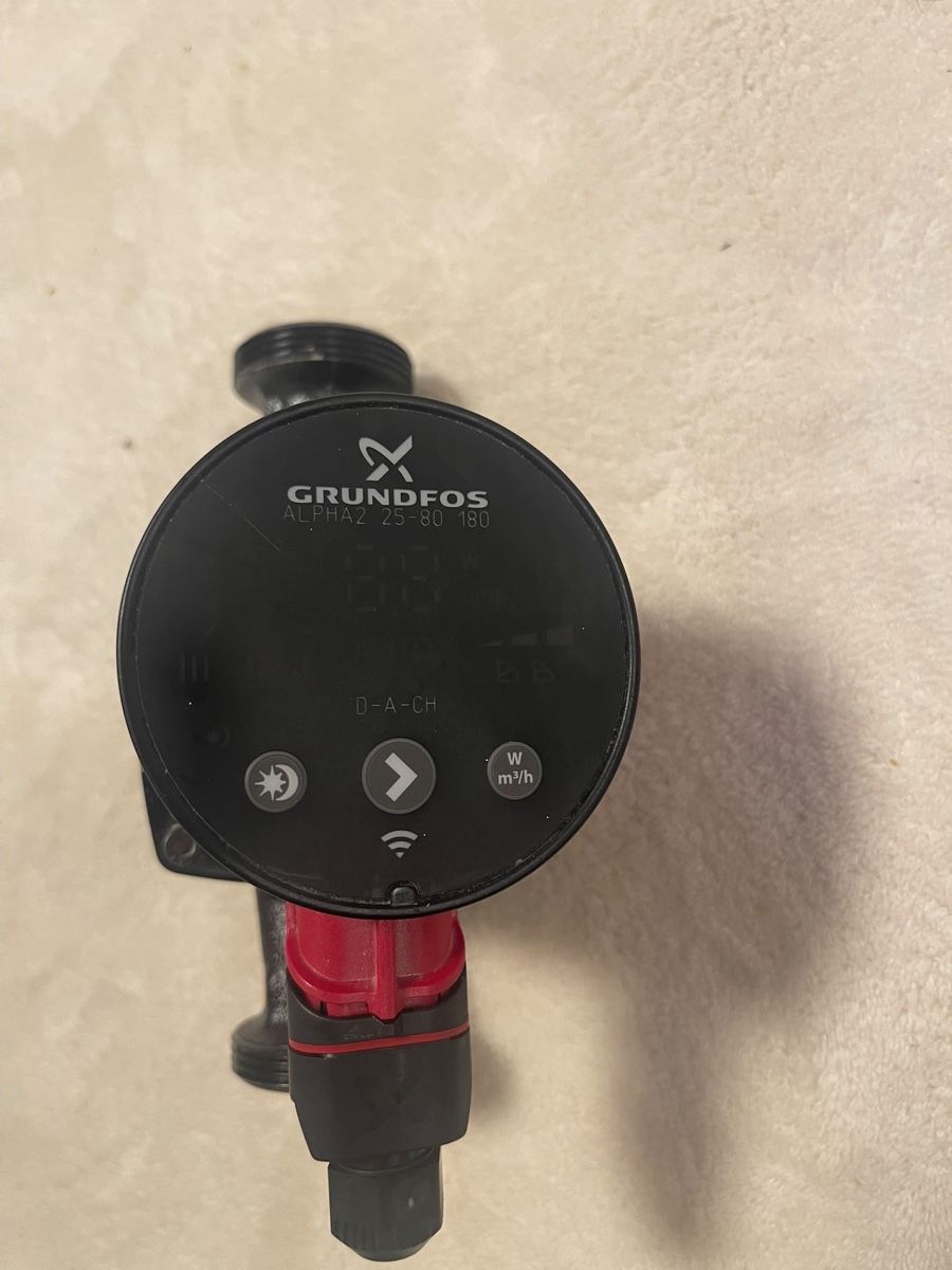 Grundfos Heizung: Grundfos Alpha2 25 80 180 – Neu (gemäss Beschreibung) aus St. Gallen von FCSGfan.1879