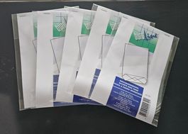Set 5 x 10 Kreuzbodenbeutel / Geschenkbeutel, neu, 95x160mm