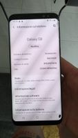 Samsung Galaxy S8, cracked screen damaged