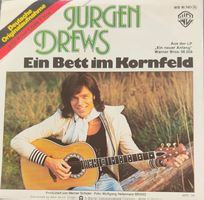 Vinyl-Single Jürgen Drews - Ein Bett im Kornfeld