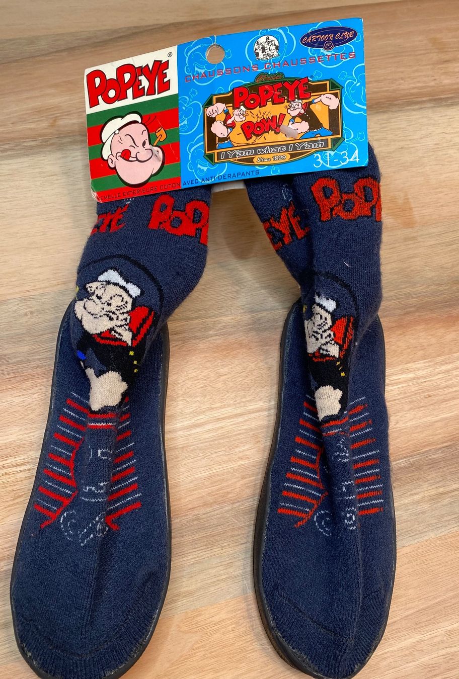 Schuhe für Jungen: Popeye Hausschuhe 31-34 – Neu und originalverpackt aus Herrenschwanden von Cate67 2
