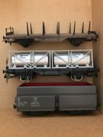3x Kleinbahn SBB und ÖBB Güterwagen
