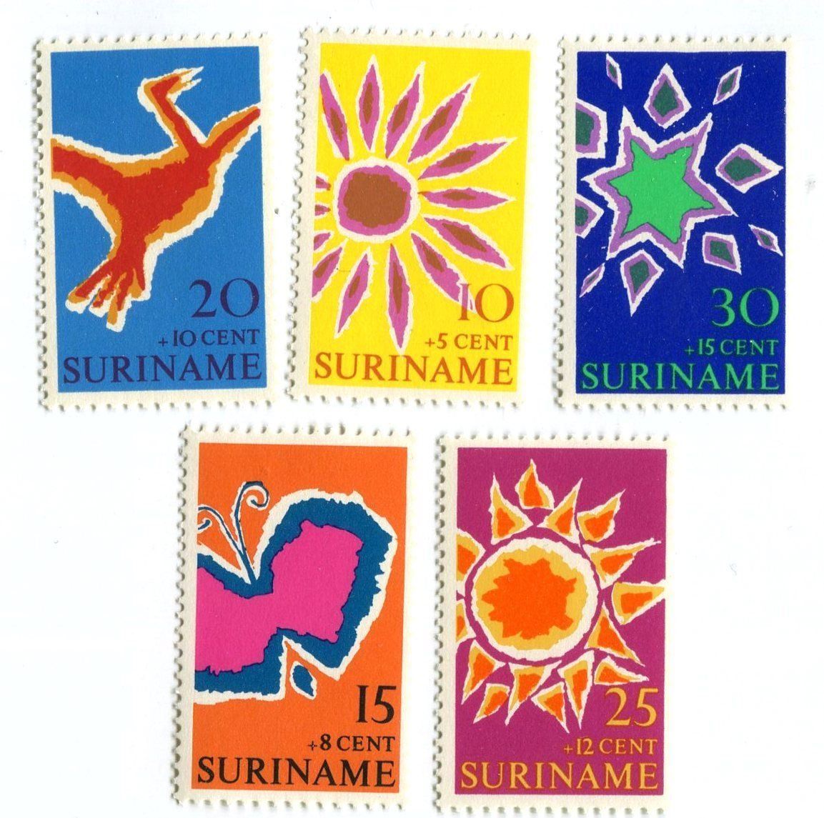 Alle Briefmarken: Briefmarken "Ostern". Suriname. – Neu und originalverpackt aus Basel von Butsch5