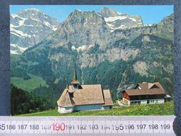 ENGELBERG SCHWAN RESTAURANT MIT KAPELLE AK ONW