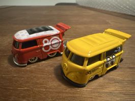 Hot Wheels 2 er Set Vw Bully