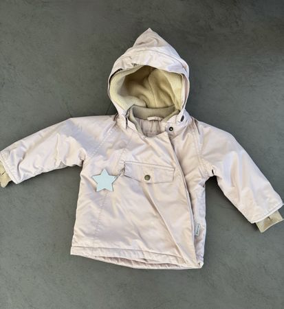 MINI A TURE Winterjacke Gr. 80 – Rosa (Neupreis war 180.-)