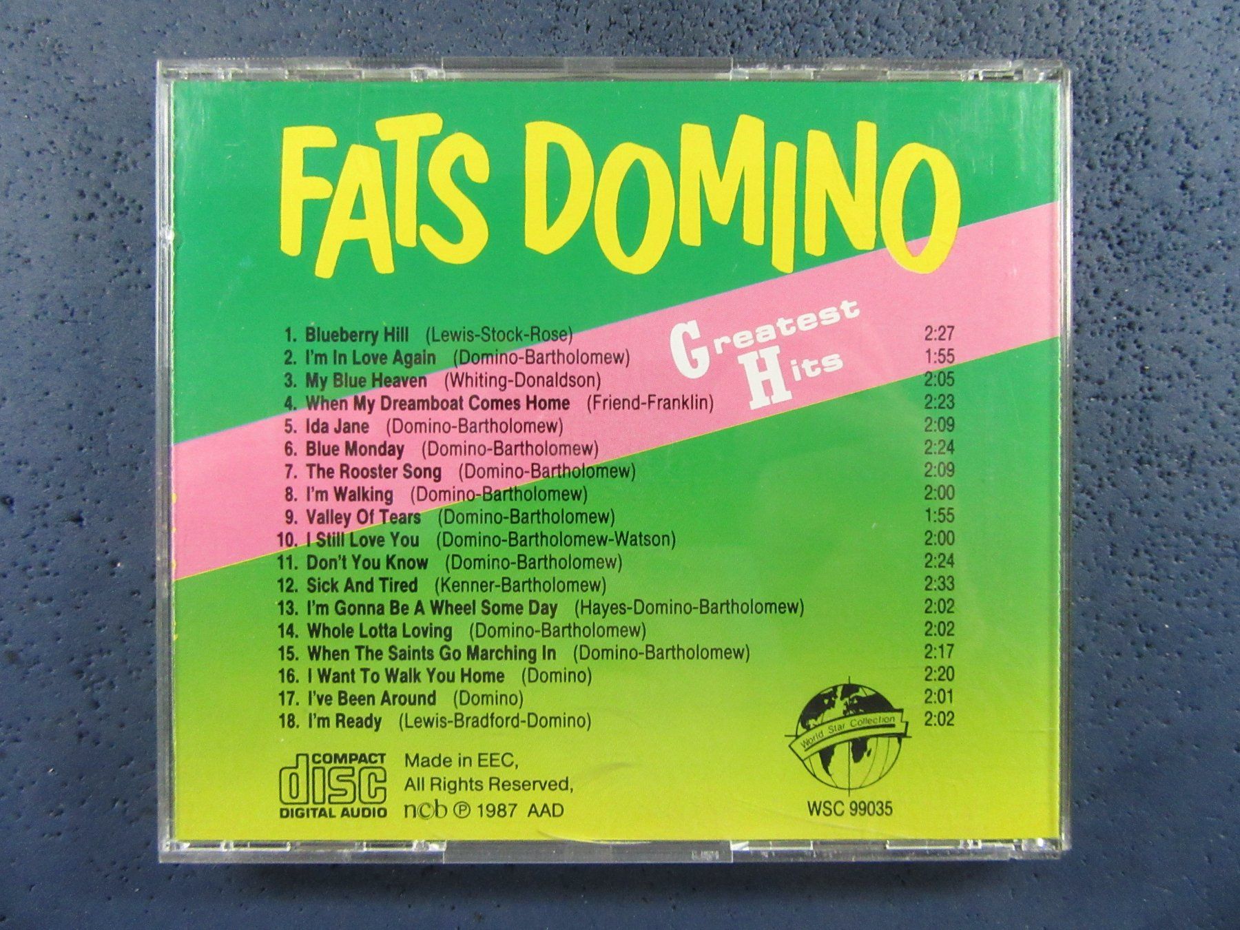 CD: FATS DOMINO CD GREATEST HITS – Usato da Ettingen venduto da Hausi4711 1