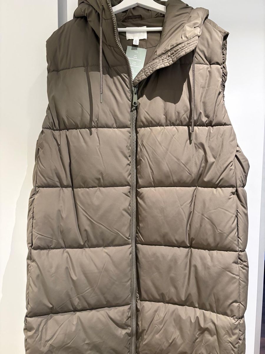 H&M Gilet & Giacche senza maniche: Steppweste XL Khaki – Nuovo (secondo la descrizione) da Triesen venduto da ValDeMer85
