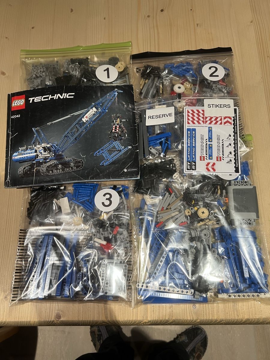 Lego Kit di costruzioni: LEGO TECHNIC 42042 - Crawler Crane – Usato da airolo venduto da unimo78 8