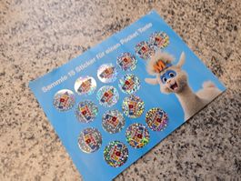 1 x volle Story Mania Migros Sammelkarte für Pocket Tonie