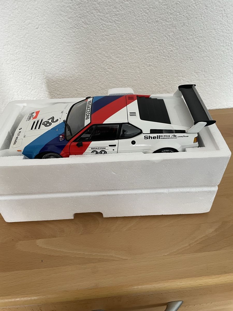 BMW Modellini d'auto: BMW m1 Clay Regazzoni 1/18 – Nuovo e nell'imballaggio originale da Obergösgen venduto da Camaro_zl1 3