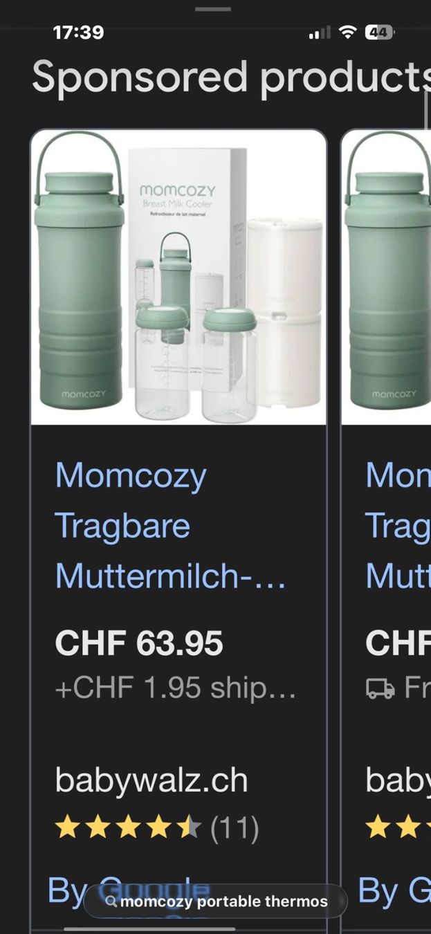 Frigoriferi & Refrigeratori: Momcozy Tragbare Muttermilch-Kühlbox – Nuovo (secondo la descrizione) da Richterswil venduto da Misterwine 1
