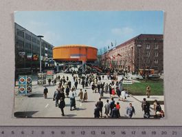 Basel, Mustermesse, Verwaltungsgebäude, Front Hallen