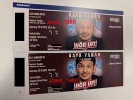 Kaya Yanar Hör Uf! 2026 Basel 2x Top Sitzplatz Tickets
