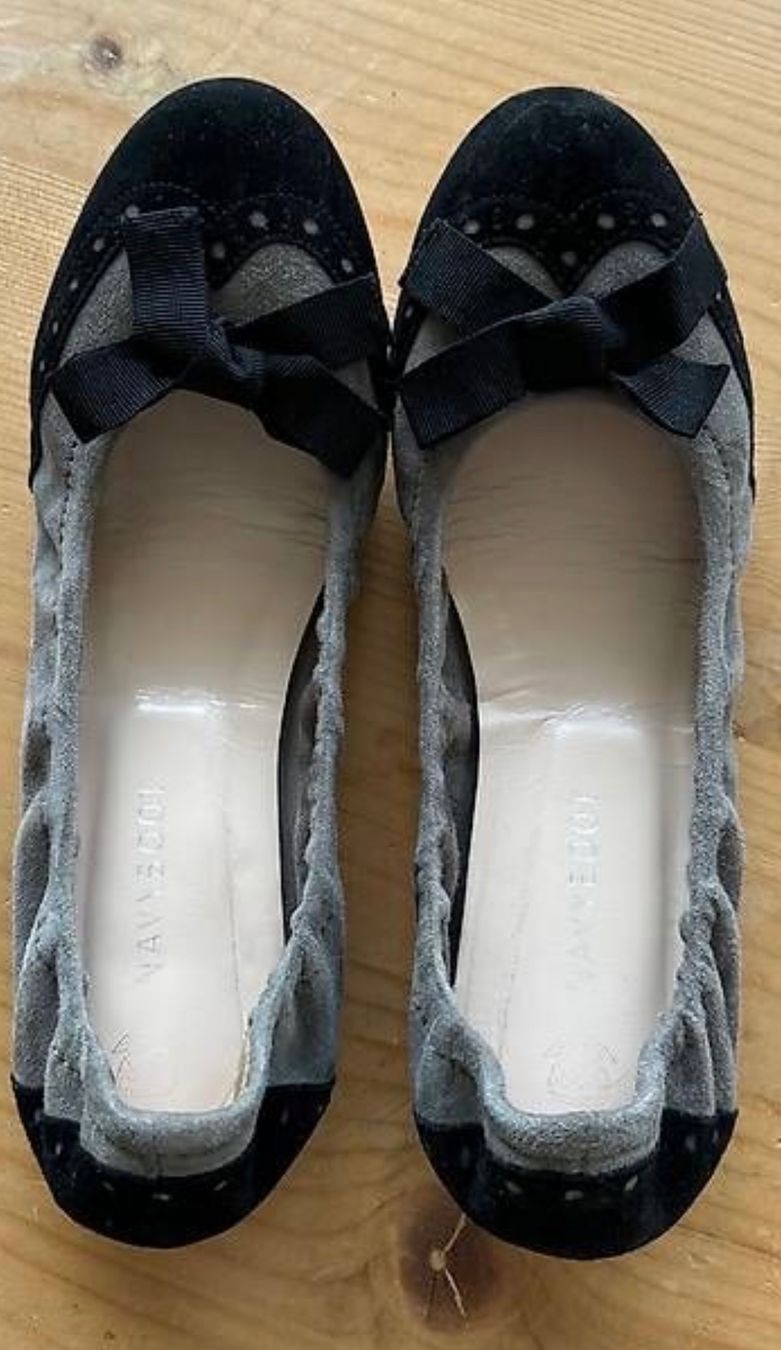 Navyboot Damenschuhe: Ballerinas schwarz/ grau GR: 37 Navyboot – Gebraucht aus Oberwil BL von Stellochkas 1