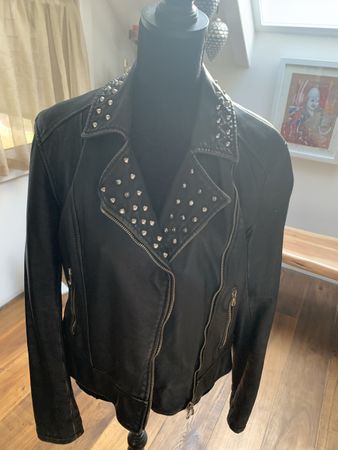 Lederjacke
