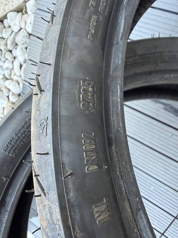 Pneus & Kompletträder: Reifen Moto Pirelli Rosso II – Gebraucht aus Rüdtligen von Kawasaki11