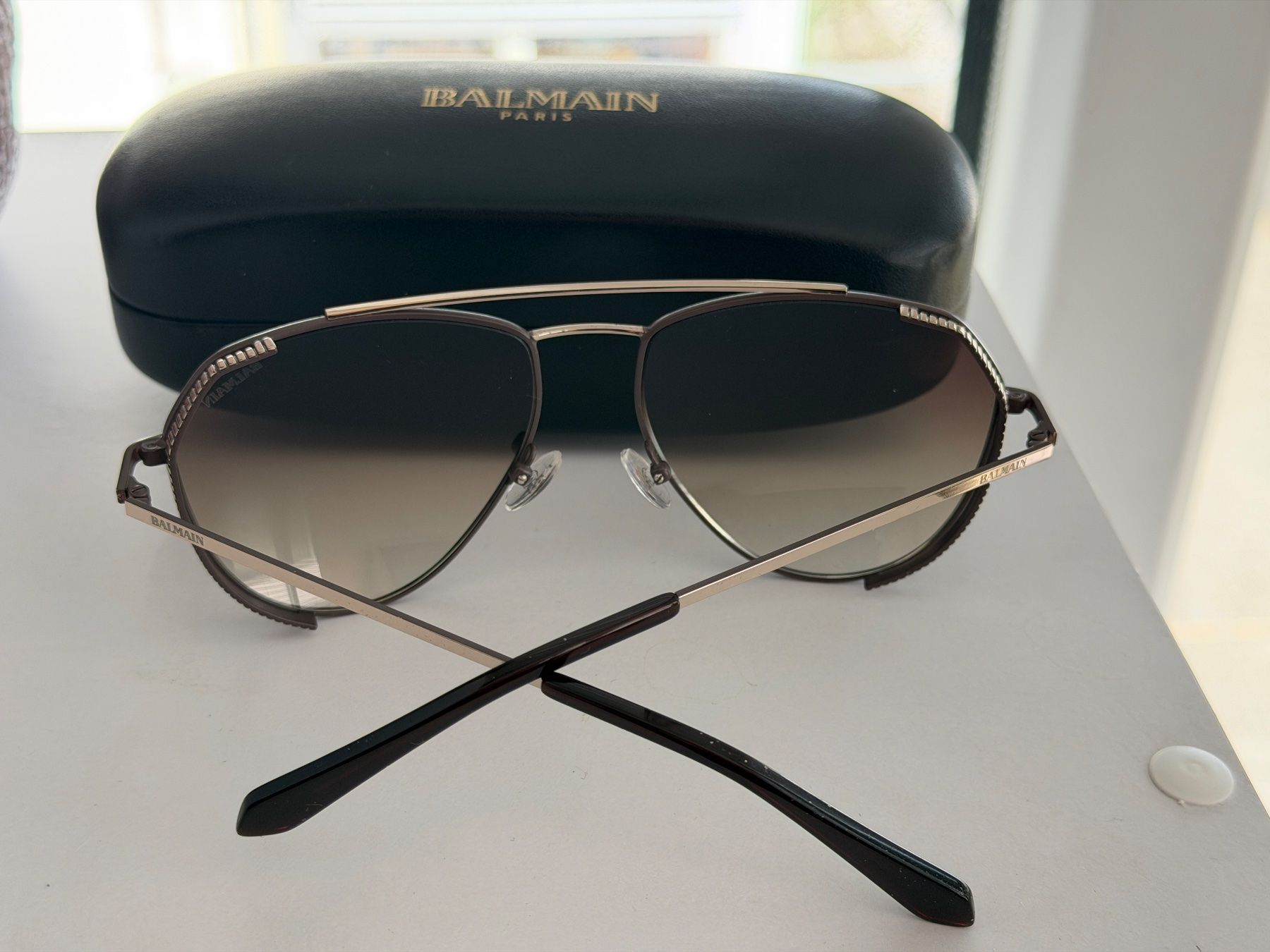 Balmain Occhiali & Lenti: Balmain 58mm Aviator Sonnenbrille - BL 2532B C03 – Nuovo (secondo la descrizione) da Rünenberg venduto da Alina_malina 3