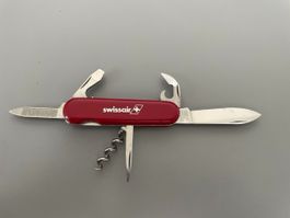 Taschenmesser Swissair rot mit Werkzeugen guter Zustand