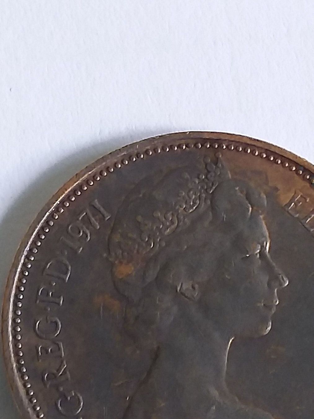Tutti le monete: Münze TWO NEW PENCE 1971 – Usato da Schwyz venduto da Trofana 4