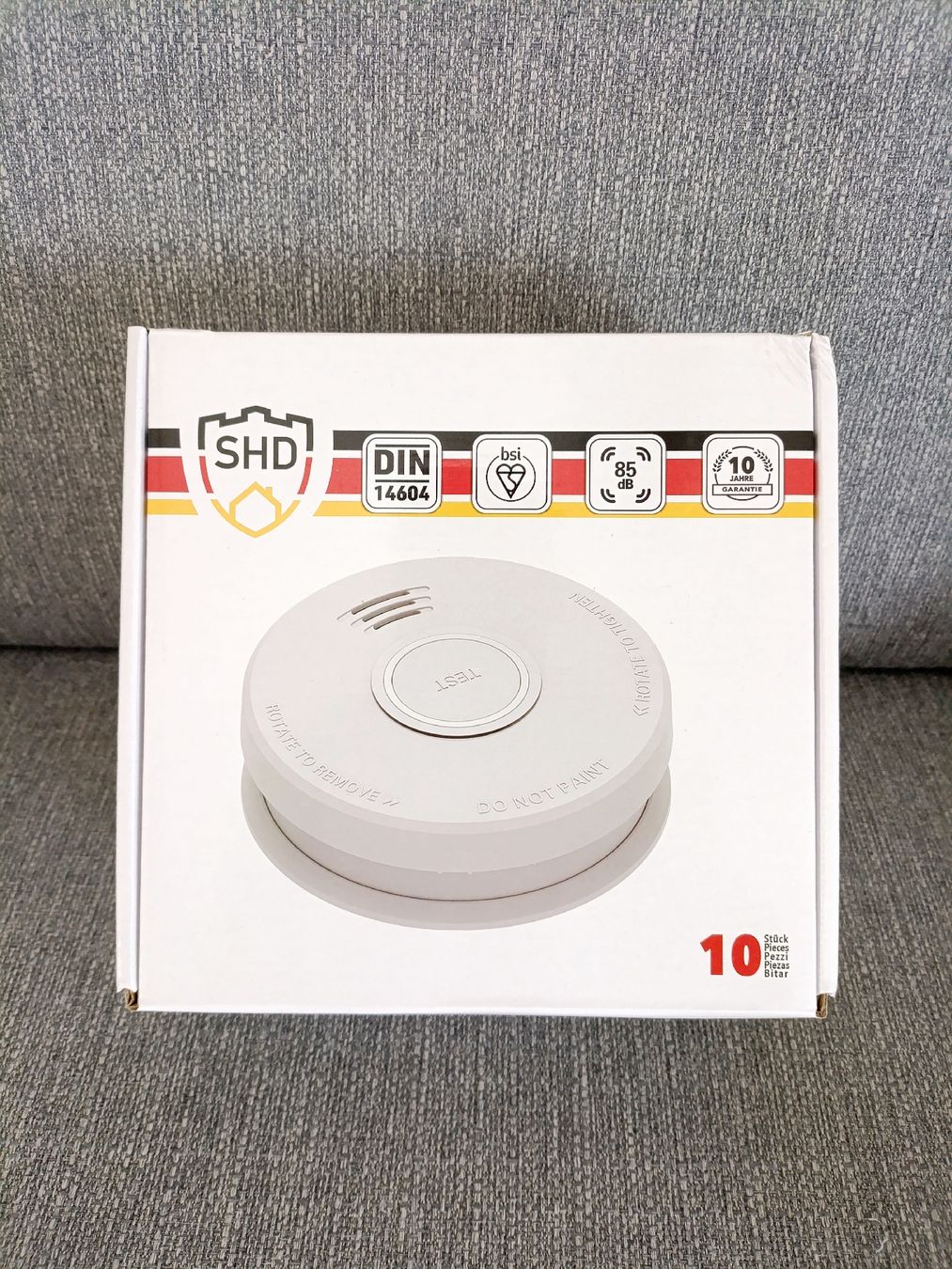 Alarmanlagen: Rauchwarnmelder 10er Pack, NEU Rauchmelder – Neu und originalverpackt aus Wil SG von Donaldus