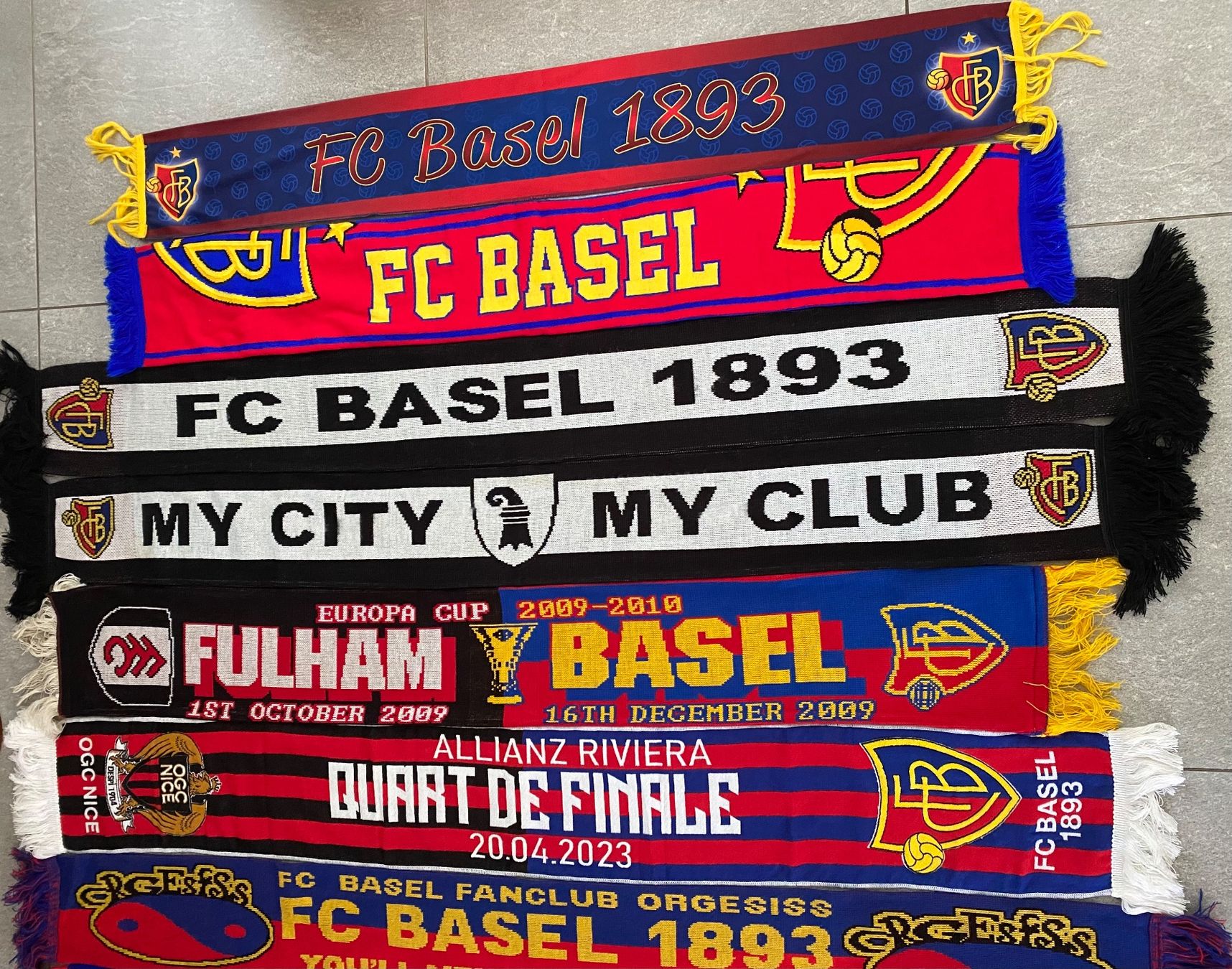 FC Basel Foulards, Tücher & Schals: FC Basel Schals Sammler – Neu (gemäss Beschreibung) aus Allschwil von Deal_Tiger99 1