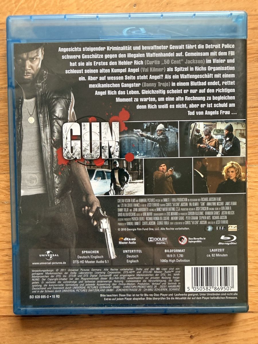 Alle DVDs: Gun (2010) Blu-ray 50 Cent – Gebraucht aus Kölliken von nerdorado 1