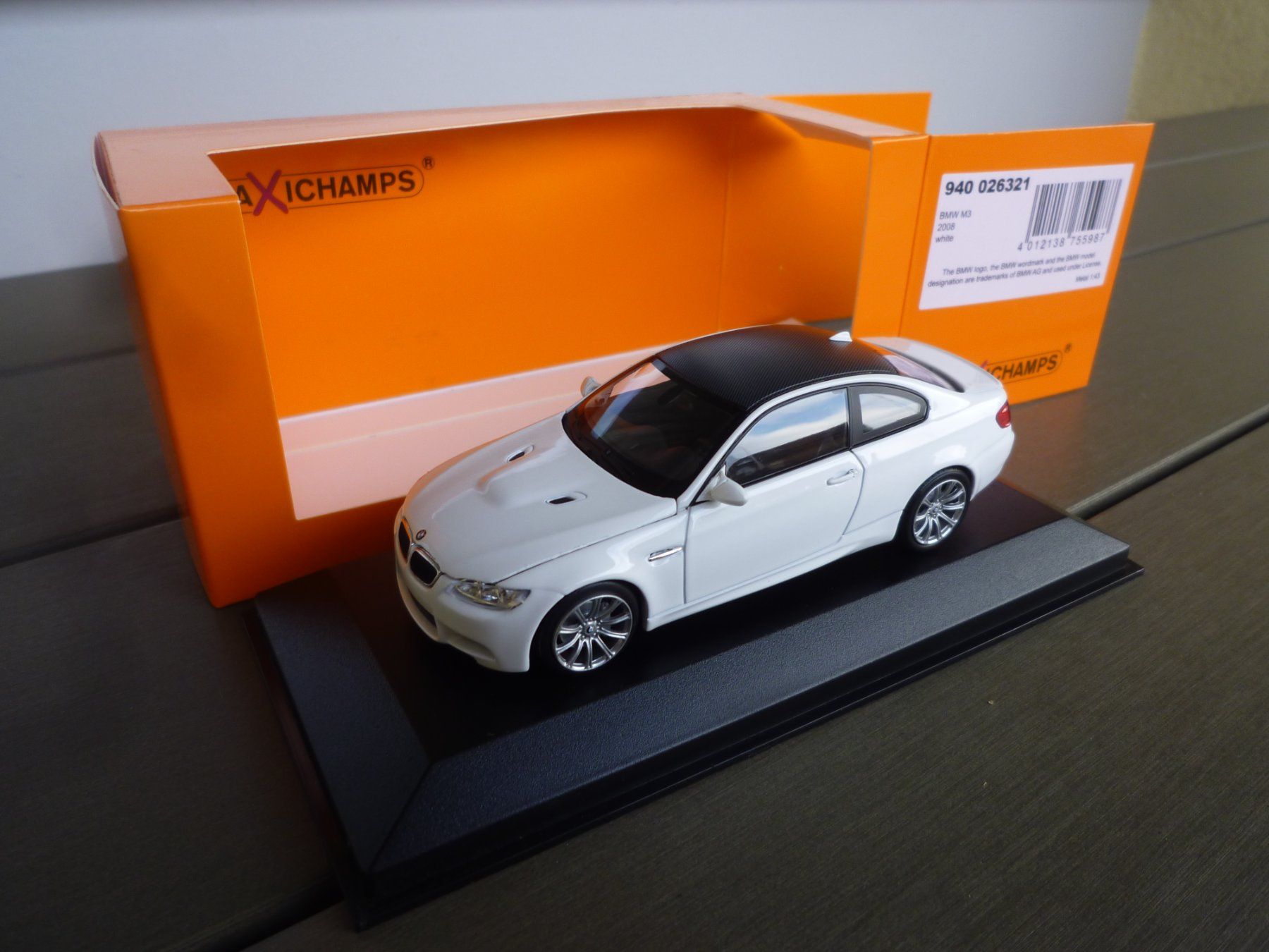 BMW Modellini d'auto: BMW M3 (2008) – Nuovo e nell'imballaggio originale da Flawil venduto da Imperiosud 5