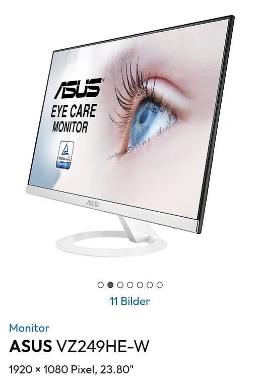 Ecrans: Bildschirm HD Asus 1920x1080 – D'occasion à Weinfelden par chr_n5cq 1