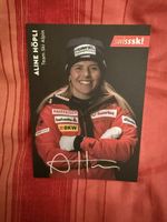 Autogrammkarte Aline Höpli - Swiss Ski Alpin Team!
