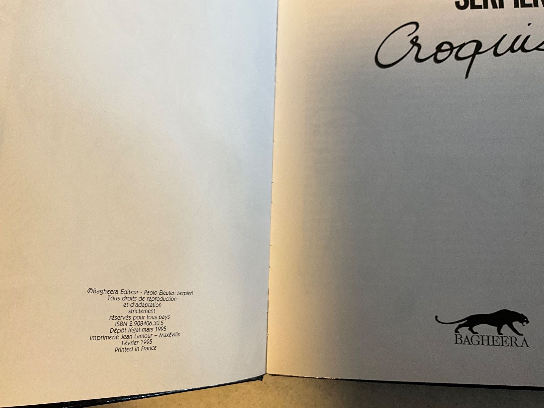 BD: Serpieri: Croquis – D'occasion à Agriswil par Ueli03 1