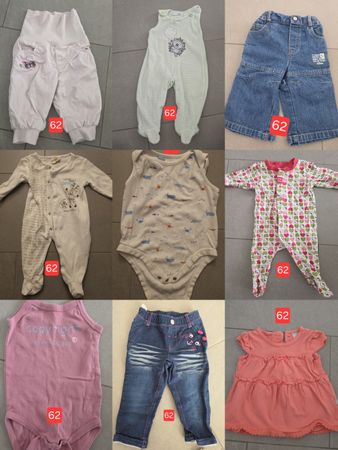62 Kleiderpaket Baby 
