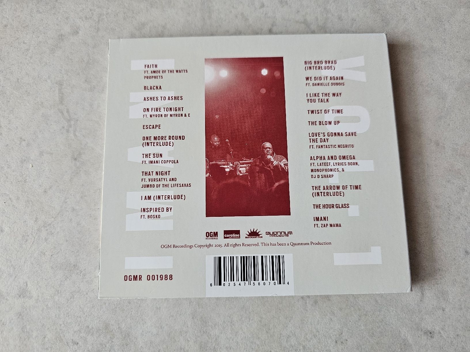 CD: Blackalicious  -  Imani Vol. 1 – Usato da Schneisingen venduto da backstore24 1