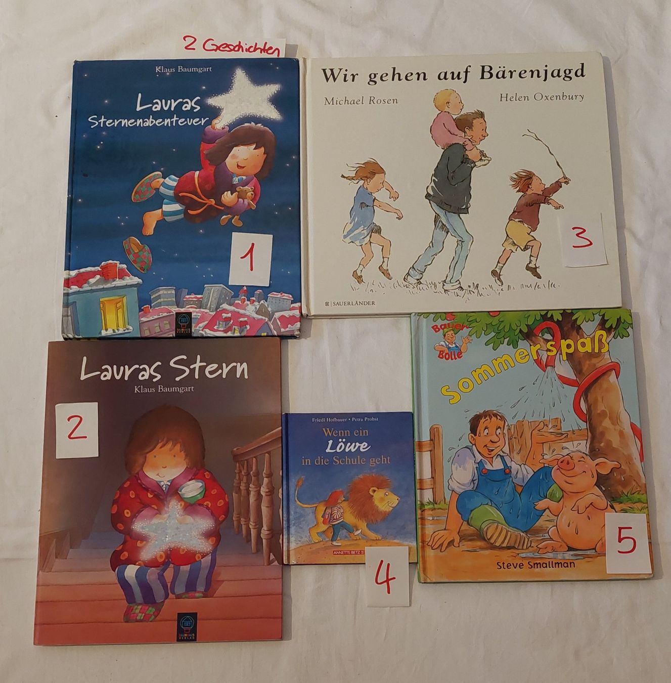 Libri: 5 Bilderbücher ab 2 J, auch einzeln möglich – Usato da Uitikon Waldegg venduto da Smeragol