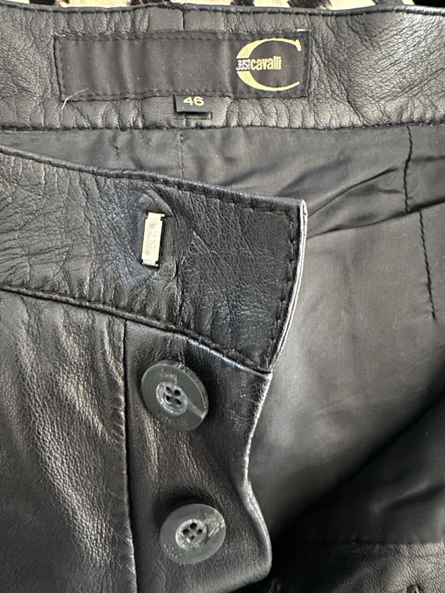 Roberto Cavalli Pantaloni: Just Cavalli Lederhosen – Usato da Burgdorf venduto da N.O.C. 2