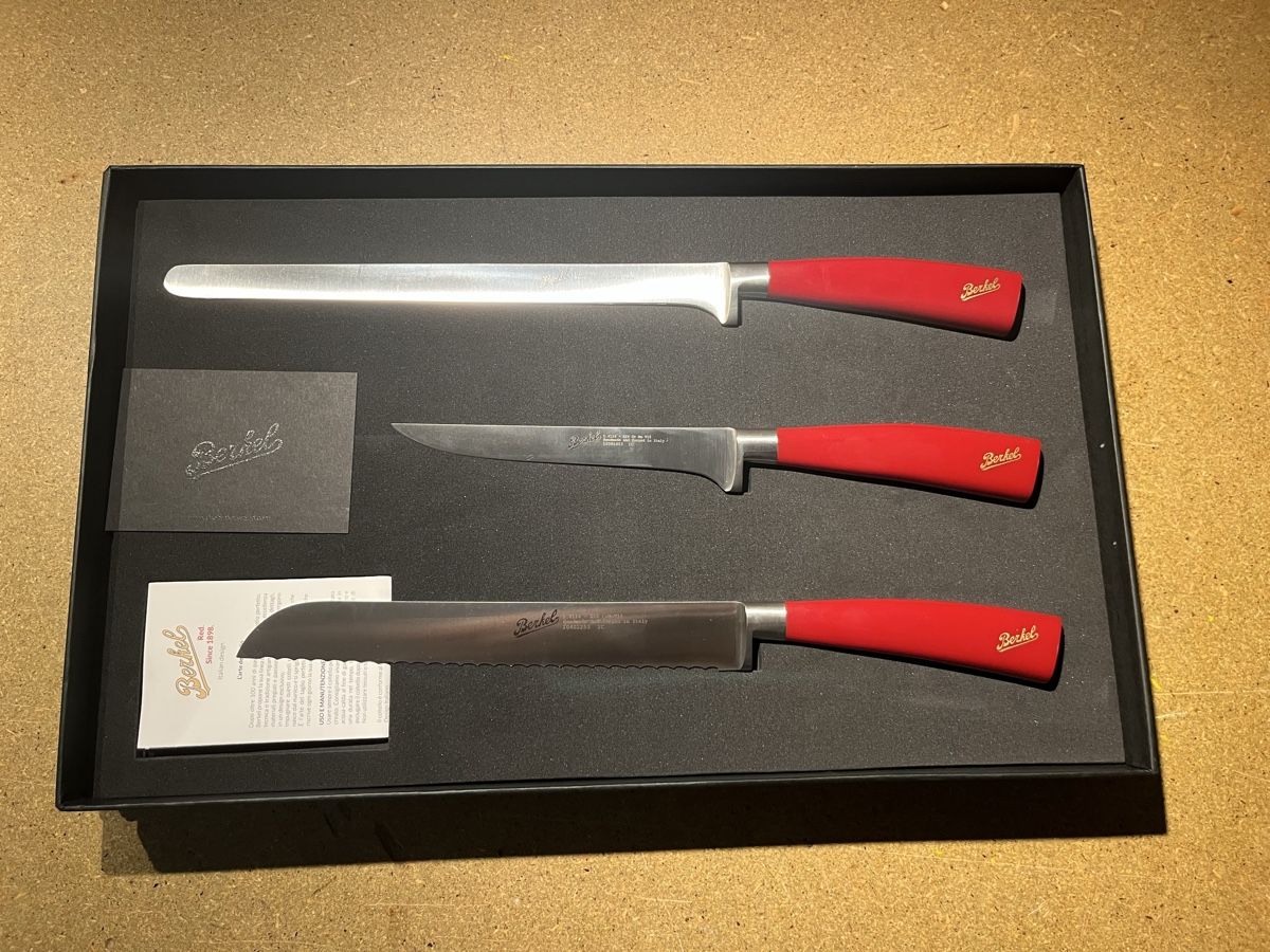 Berkel Coltelli: Berkel Messer-Set NEU – Nuovo e nell'imballaggio originale da Bülach venduto da Papagei7