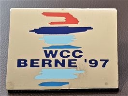 P944 - Pin WCC Berne 1997 World Curling Chamionships Bern