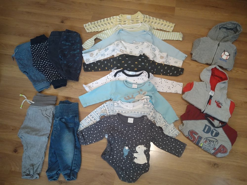 Ensembles coordonnés: 18-teiliges   Kleiderpaket Grösse 68 – D'occasion à Steinmaur par Cinderella309