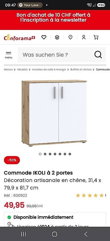 Commodes: Commode 2 portes – D'occasion à Renens VD par ced_b62x 2