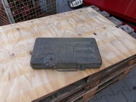 Werkzeugkasten -Blech - Armee  /Militär - Sammler / Kenner