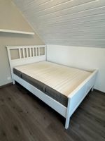 IKEA HEMNES Bett weiss 140x200 inkl. Matratze & Lattenrost